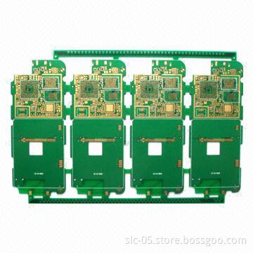 8-layer HDI PCBs, Impedance Control and Immersion Gold, Application for Mobile Phone